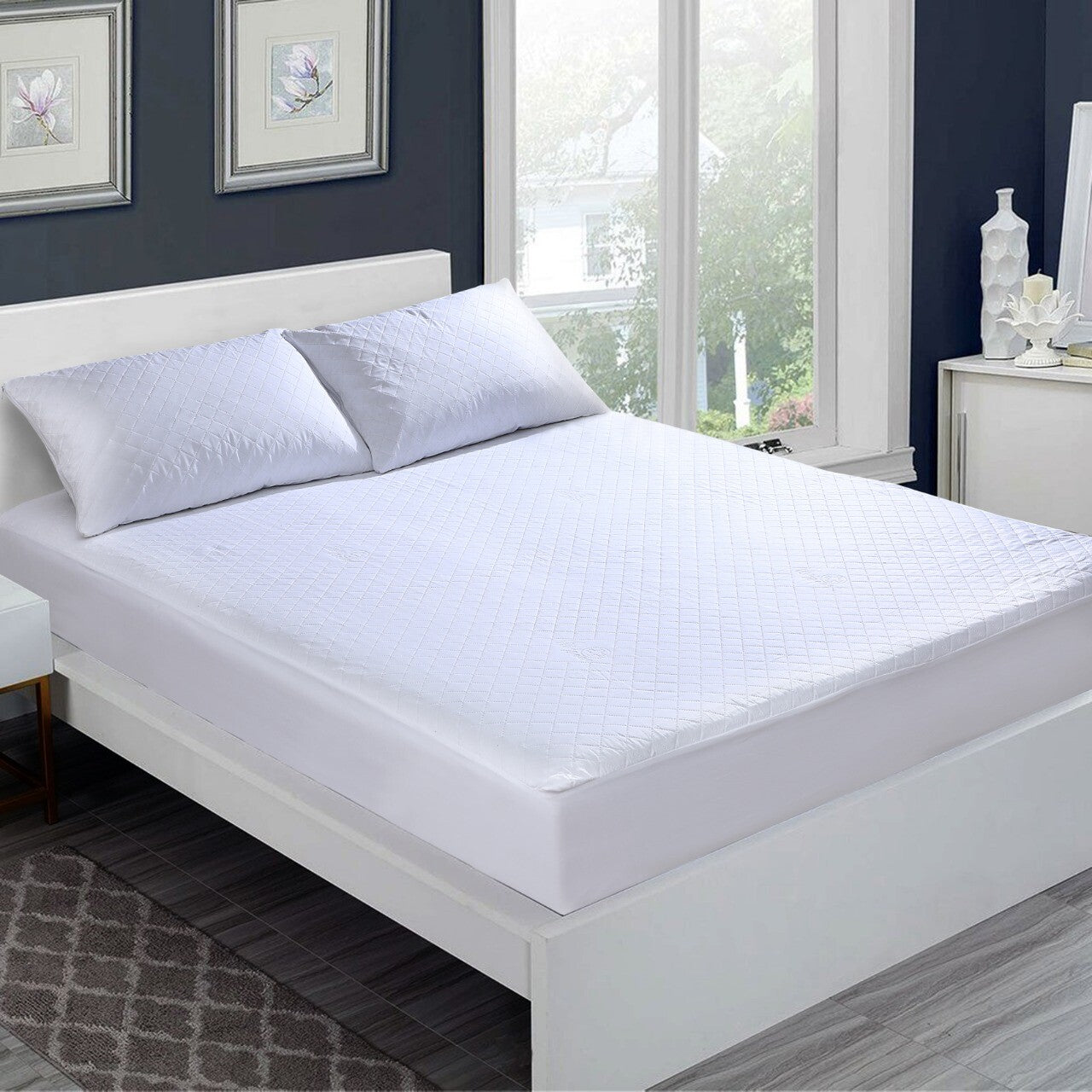 WATERPROOF BABY COT BED MATTRESS PROTECTOR FITTED TERRY SHEET NEW 140X70 Cm