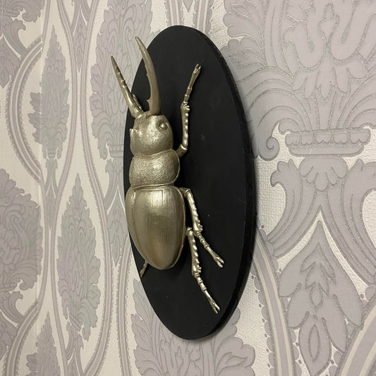 Insect Wall Decor Art on Wood Board, Nature-Inspire