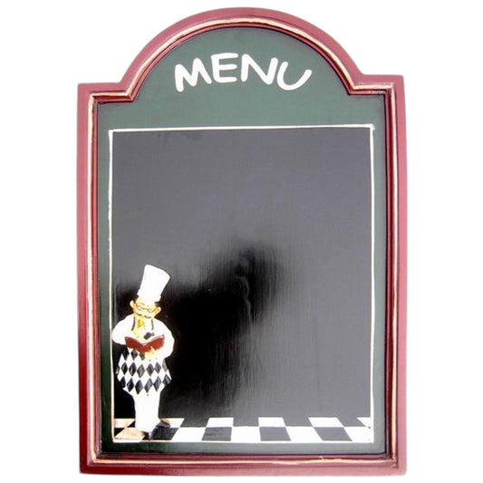 Chef Chalk Board Memo Menu for Kitchen Bistro Restaurant : 60 Cm X 40 Cm
