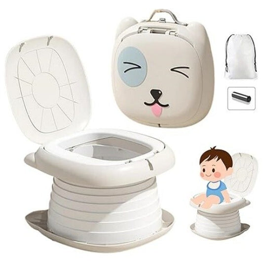 Travel Potty for Toddler Portable Foldable Potty Training Toilet for Boys Girls