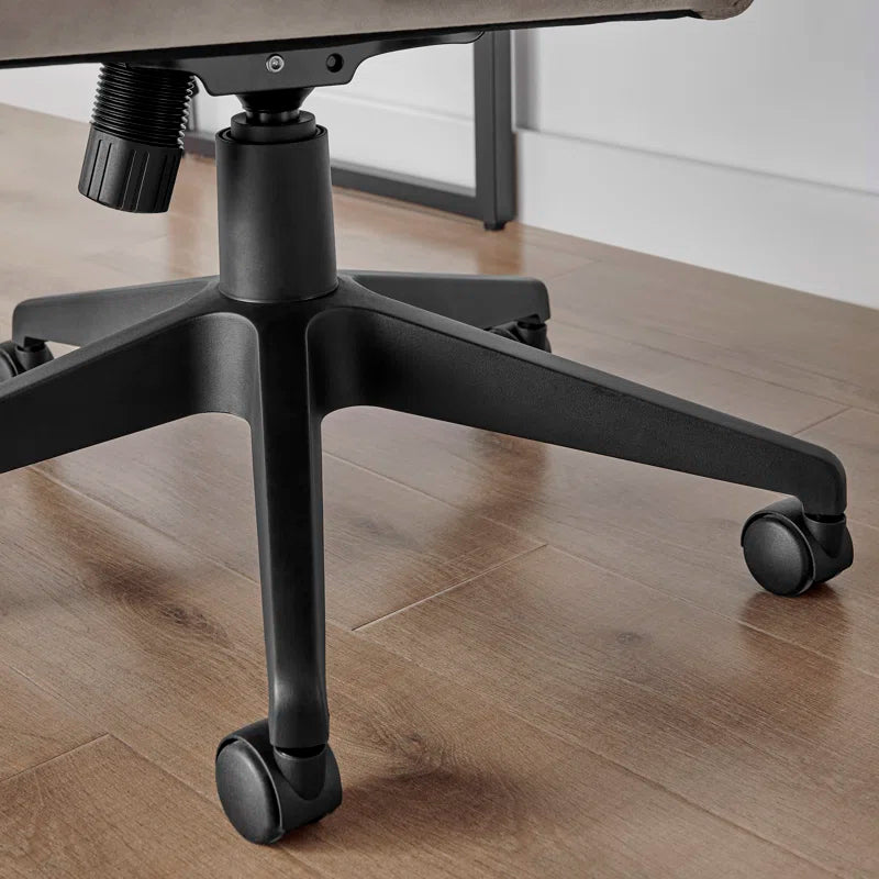 Alexas Luxury Velvet Home Office Chair - Ergonomic Adjustable Supporting Modern Design