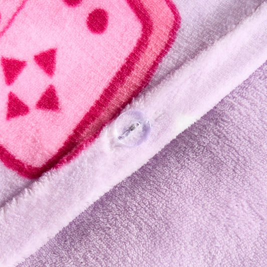Gaming Duvet Cover Set Warm Fleece Bedding Quilt Thermal Warm Cosy Single Double
