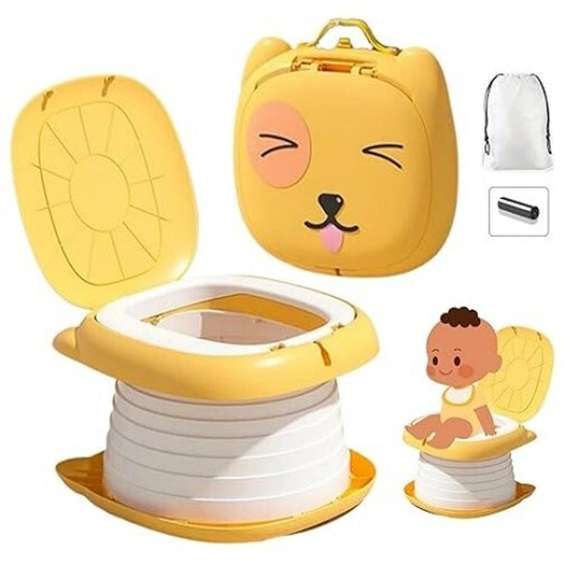 Travel Potty for Toddler Portable Foldable Potty Training Toilet for Boys Girls