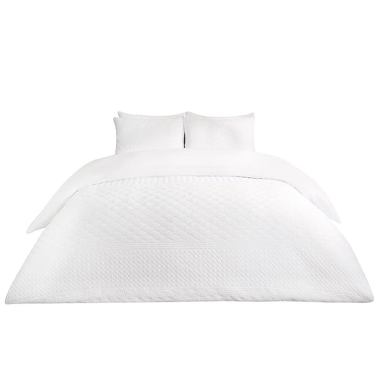 Geo Pinsonic Duvet Cover Set Quilt Bedding Set with Pillowcases Double King Size