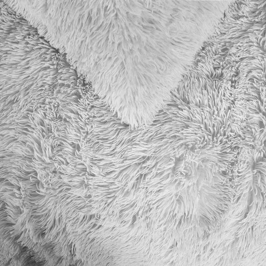 Teddy Duvet Cover Set Bedding Soft Fleece Faux Fur Shaggy Fluffy Cosy Quilt Warm