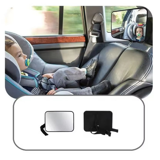 Baby Car Mirror for Back Seat Adjustable Detachable Wide View Child Safety