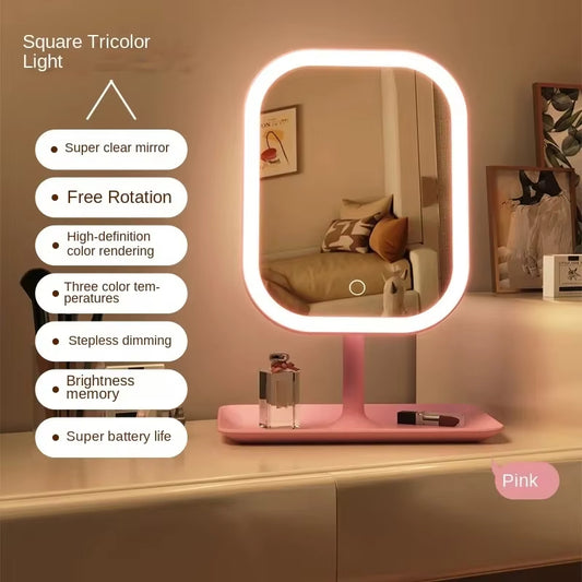LED Vanity Makeup Mirror with 3 Light Modes