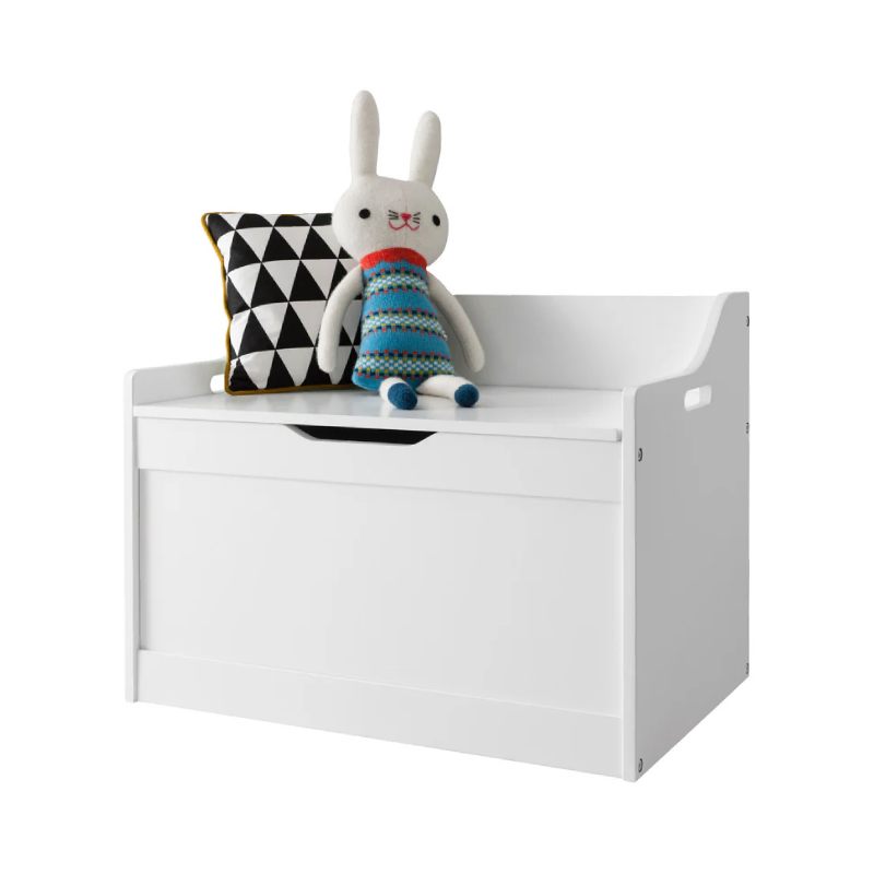 Toy Box in White Lola Toy Storage