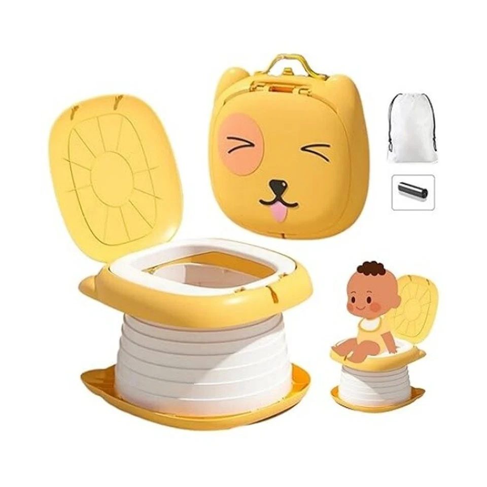 Portable Travel Potty – Foldable Toddler Training Toilet