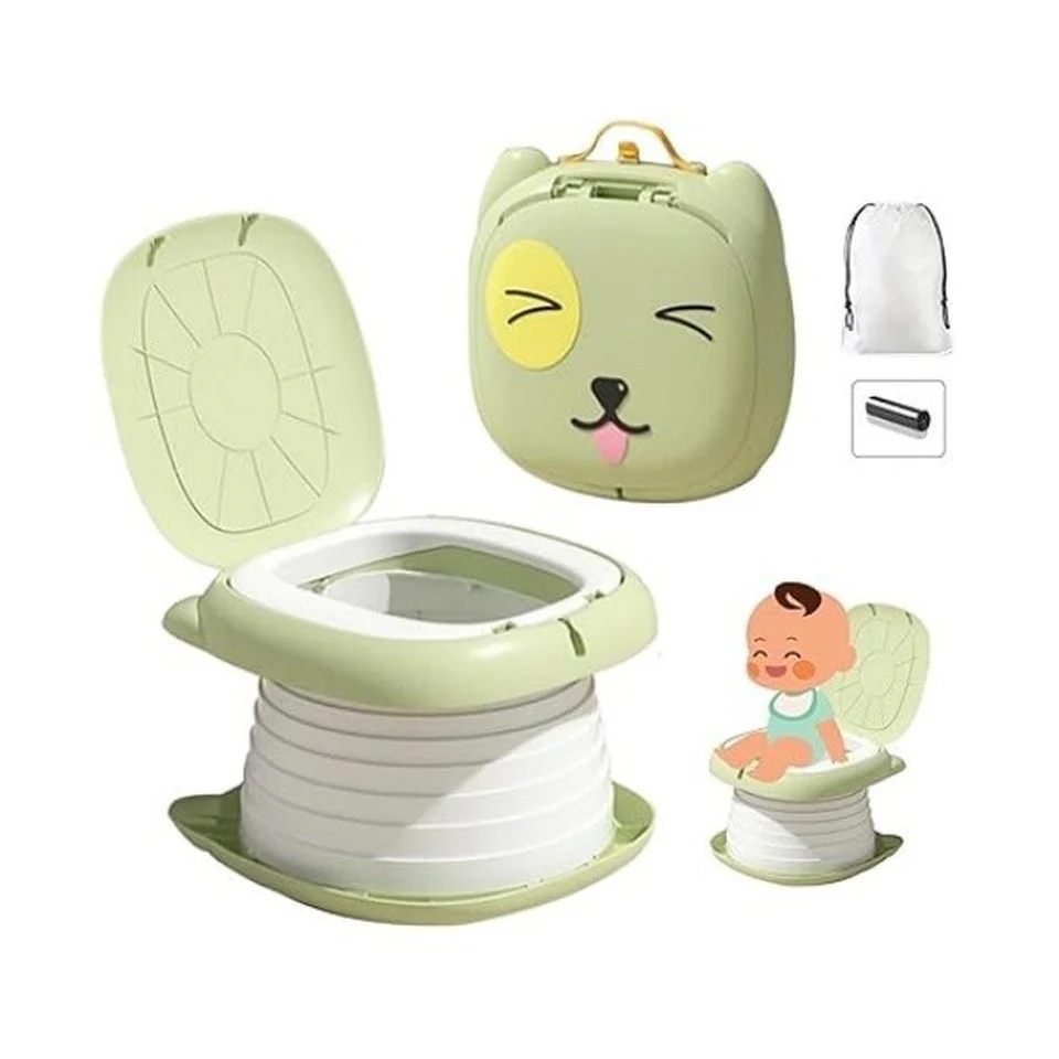 Portable Travel Potty – Foldable Toddler Training Toilet
