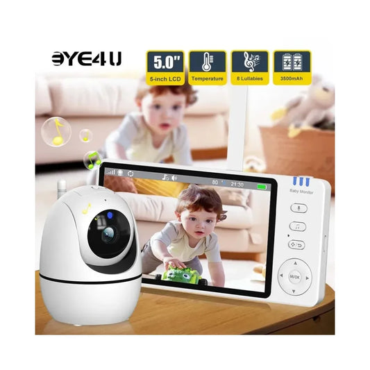 Baby Monitor – 5" Screen, Two-Way Talk