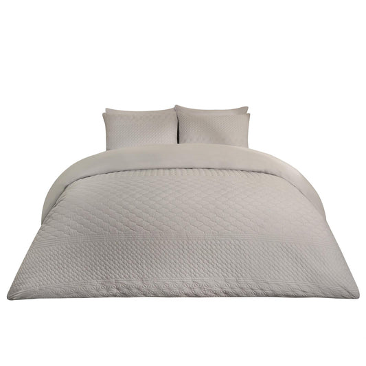 Geo Pinsonic Duvet Cover Set Quilt Bedding Set with Pillowcases Double King Size