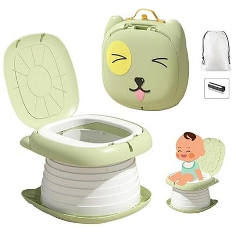 Travel Potty for Toddler Portable Foldable Potty Training Toilet for Boys Girls