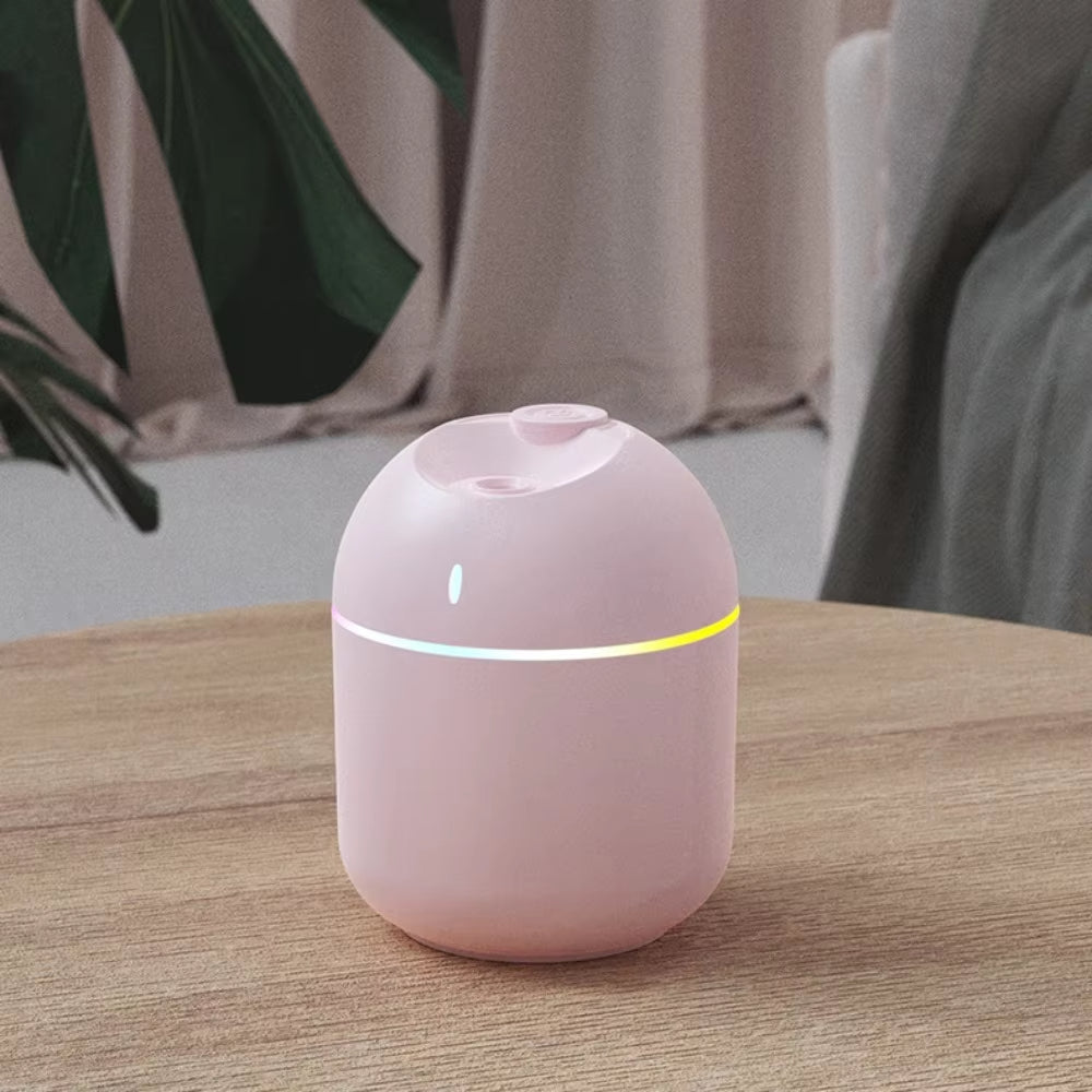 270ML USB Cool Mist Air Humidifier with LED Light