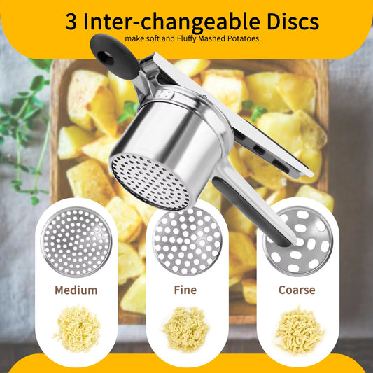Stainless Steel Potato Ricer