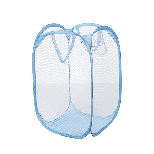 Collapsible Pop-Up Mesh Laundry Basket Hamper