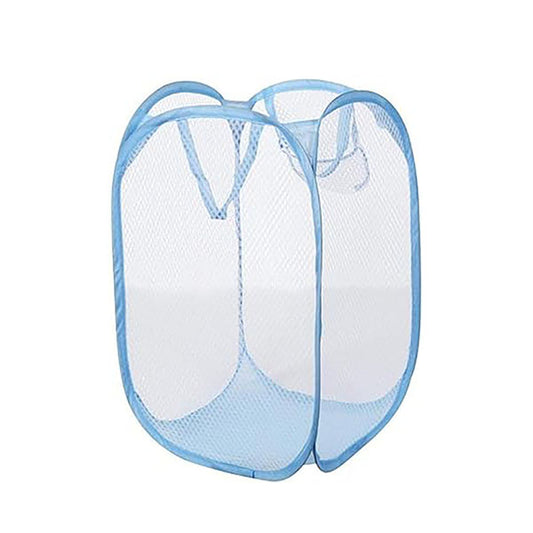 Collapsible Pop-Up Mesh Laundry Basket Hamper