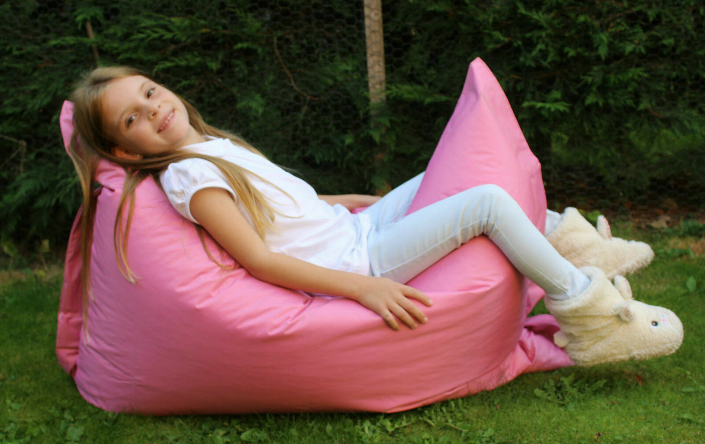 Kids Bean Bag Cushion Chair Garden Indoor/Outdoor Beanbag Childrens Waterproof