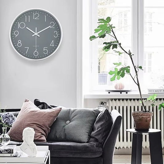 8 Inch Quartz Silent Wall Clock Decor