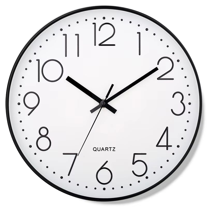 8 Inch Quartz Silent Wall Clock Decor