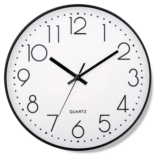 8 Inch Quartz Silent Wall Clock Decor