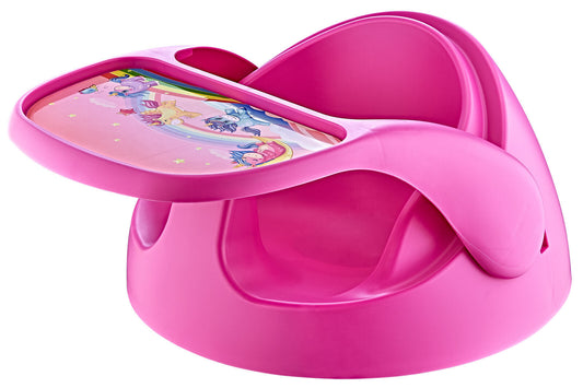 Baby Feeding Seat with Tray for Toddler Booster Seat Support Seat Bath Seat Pink
