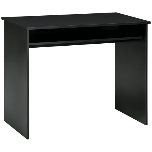 Writing Desk Laptop Table Workstation with Shelf Home Office
