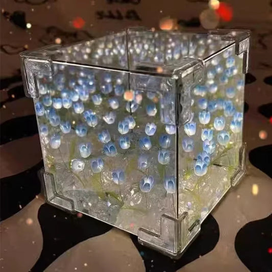 DIY Tulip Flower Cube Night Light Kit