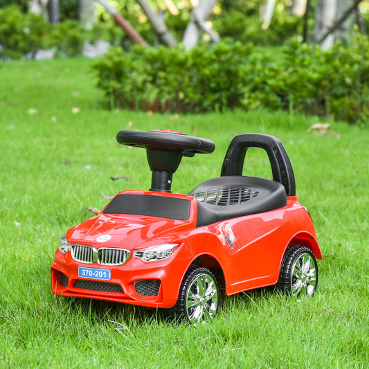 Ride on Sliding Car Baby Toddler Horn Music Working Lights Storage No Power