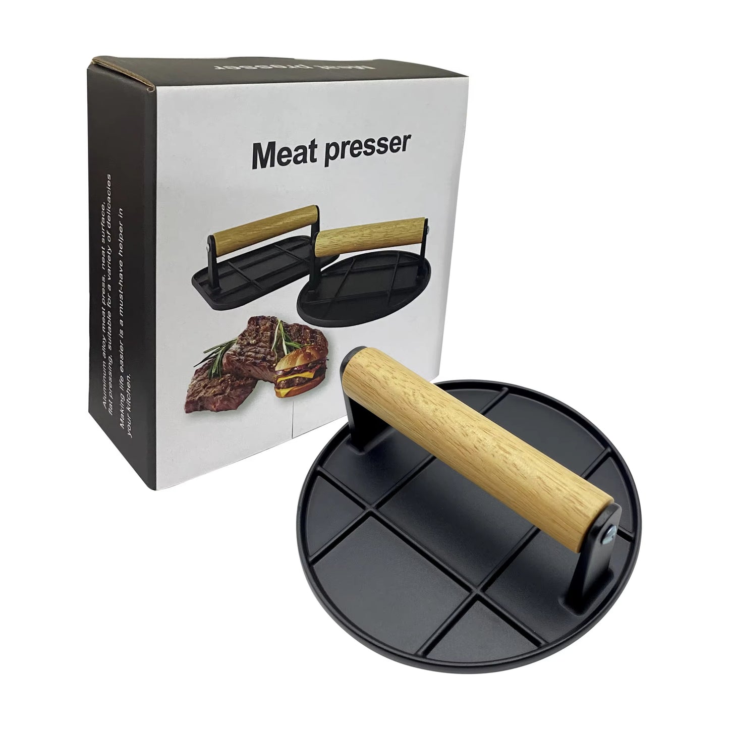 Round/Square Hand Meat Burger Press
