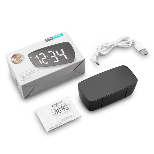 ORIA LED Digital Alarm Clock with Voice Control