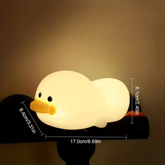 Doudou Duck Silicone USB Night Light