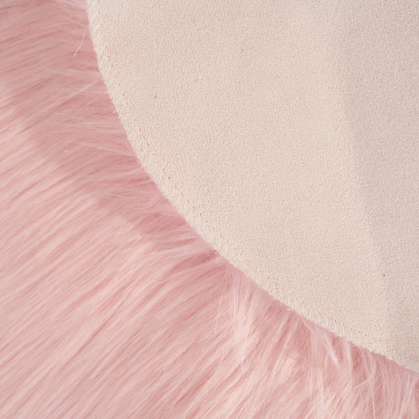 Sienna Heart Shaped Rug Faux Sheepskin Fur Fluffy Fleece Bedroom Home Carpet Mat