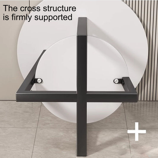 Small round Sofa Side Table Coffee End Table 2 Tier Shelf Living Room Bedroom