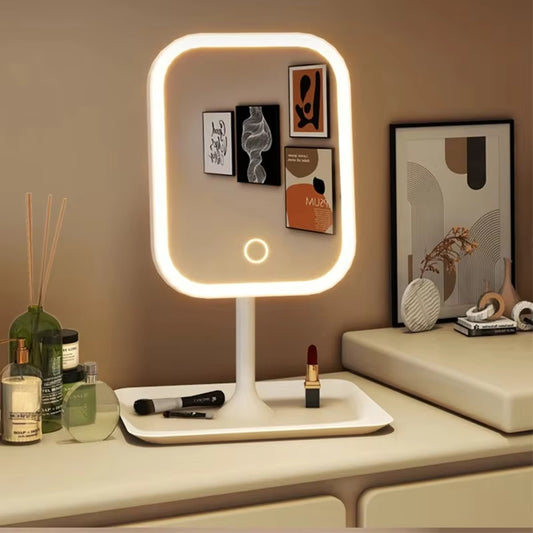 LED Vanity Makeup Mirror with 3 Light Modes