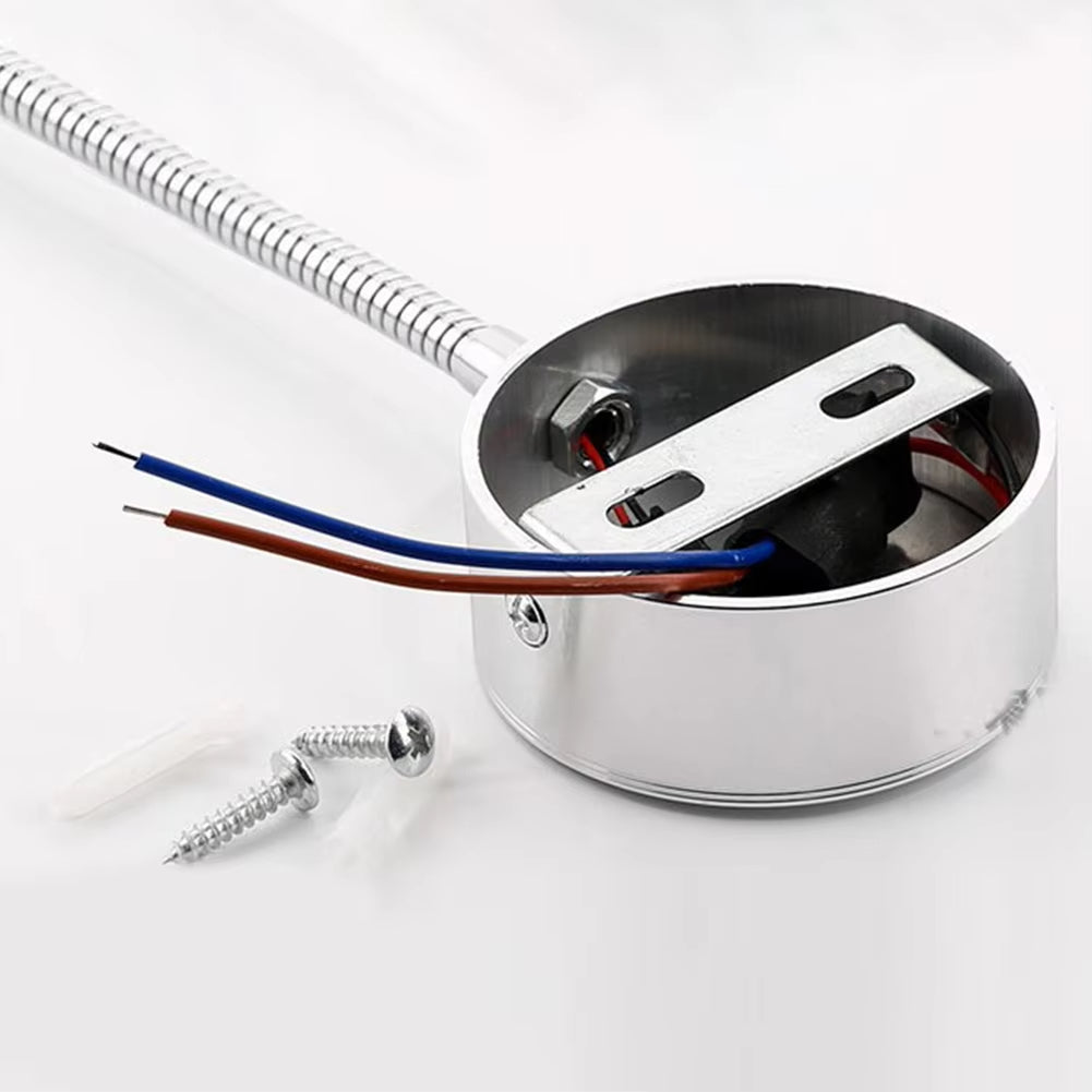 Adjustable Gooseneck LED Wall Reading Lamp
