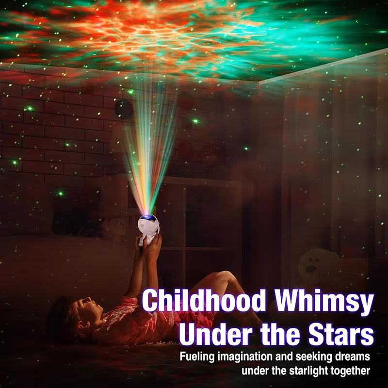 Astronaut Galaxy Star Projector Night Light