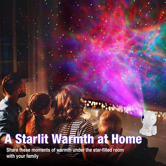 Astronaut Galaxy Star Projector Night Light