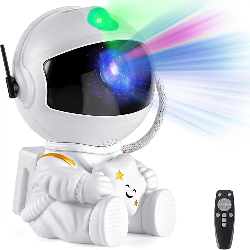 Astronaut Galaxy Star Projector Night Light