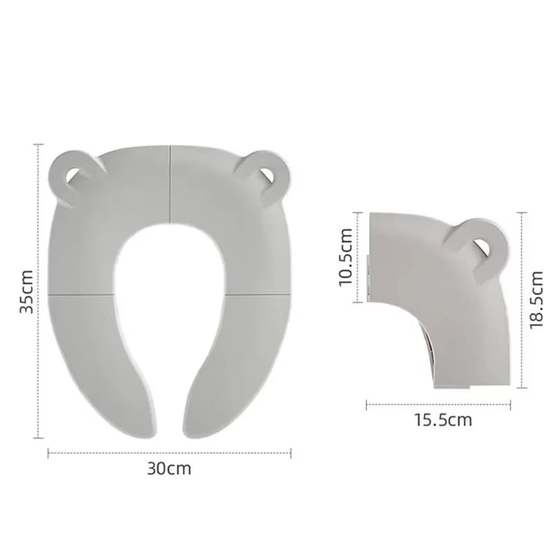 Baby Cartoon Portable Folding Toilet Seat for Travel