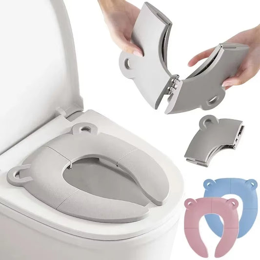 Baby Cartoon Portable Folding Toilet Seat for Travel