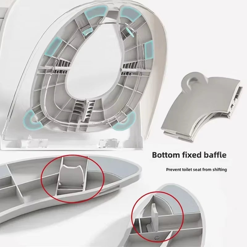 Baby Cartoon Portable Folding Toilet Seat for Travel