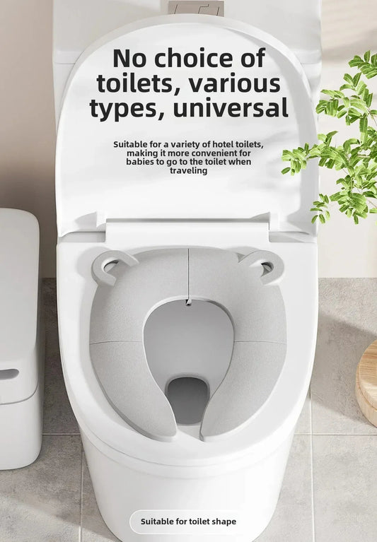 Baby Cartoon Portable Folding Toilet Seat for Travel