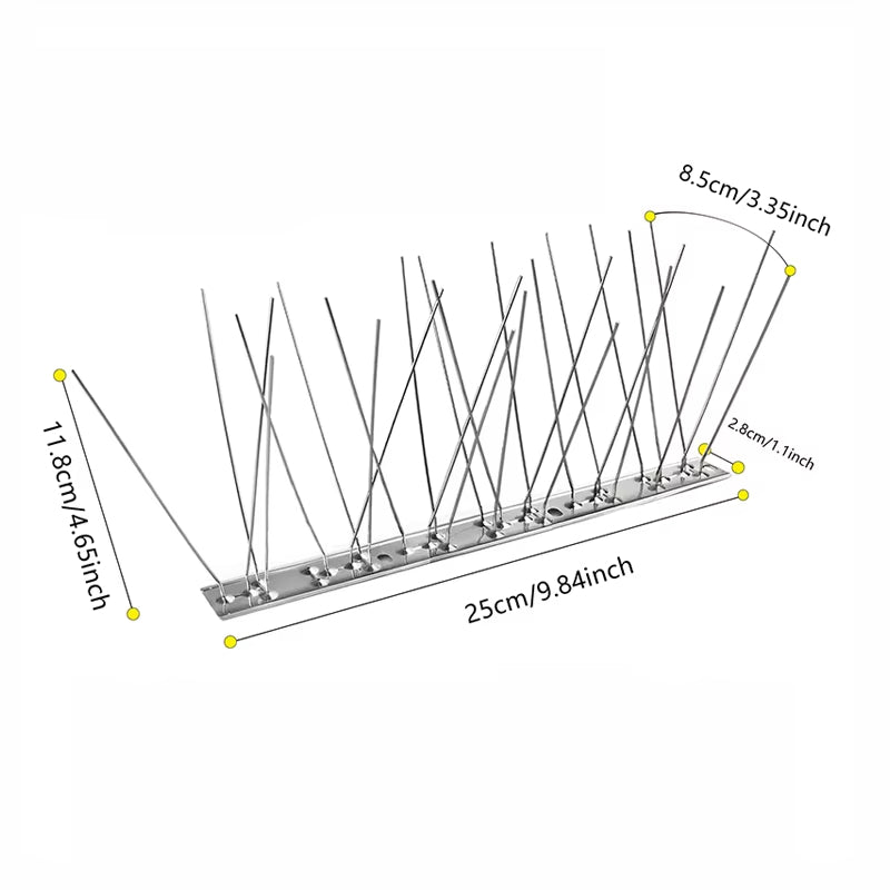 Block Birds Easily – Anti-Bird Spikes