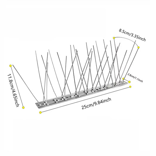Block Birds Easily – Anti-Bird Spikes