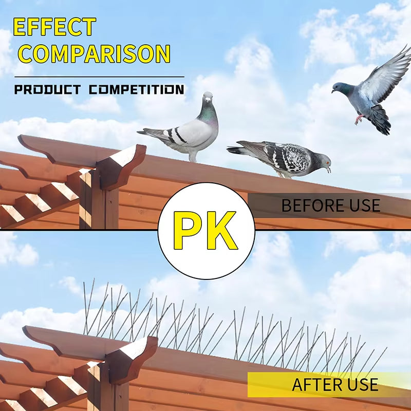 Block Birds Easily – Anti-Bird Spikes