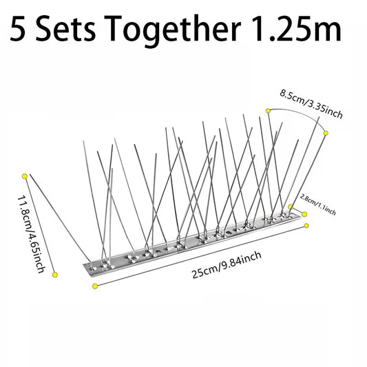 Block Birds Easily – Anti-Bird Spikes