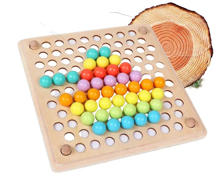 Boost Brain Skills Montessori Beads Game