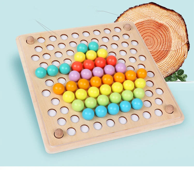 Boost Brain Skills Montessori Beads Game