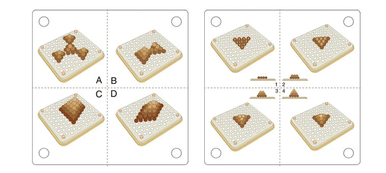 Boost Brain Skills Montessori Beads Game